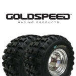 SET Goldspeed MXR blue 18X10-8 quad banden.