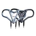 BUMPER DRAGON POLISH OF BLACK KAWASAKI KFX 450