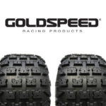 SET GOLDSPEED MXR2  18X10-8 quad banden.