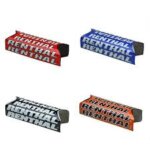Renthal Team Issue Fatbar Pad Orange, black, blue, red