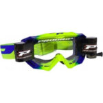 Progrip 3200 Crossbril Venom Racerpack XL Goggle Fluo Yellow/Elec Blue