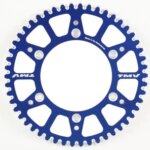 TMV ACHTERTANDWIEL REAR SPROCKET 520 ALU. YAMAHA YZ 125 250 YZF 250 450