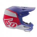 6D Crosshelm ATR-1 Flight Red White Blue