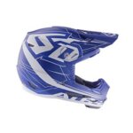 6D Kinder Crosshelm ATR-2Y Aero Blue/White Matte