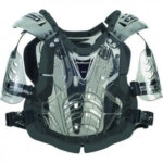 Polisport Chest Body Protector XP2 Smoke Black/Chrome