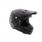 6D Crosshelm ATR-2 Solid Matte Black - Afbeelding 2