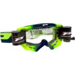 Progrip 3200 Crossbril Venom Racerpack XL Goggle  Neon Blue/Fluo Yellow