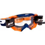 PROGRIP 3200 CROSSBRIL VENOM RACERPACK XL GOGGLE Blue/Fluo Orange
