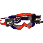 PROGRIP 3200 CROSSBRIL VENOM RACERPACK XL GOGGLE Red/Blue