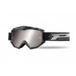 Progrip 3204 Crossbril Tear off Goggle Mirror Silver - Matte Black