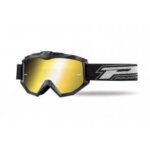 Progrip 3204 Crossbril Tear off Goggle Mirror Yellow - Matte Black
