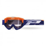 Progrip Crossbril 3450 Riot Tear off Goggle - Fluo Orange/Blue